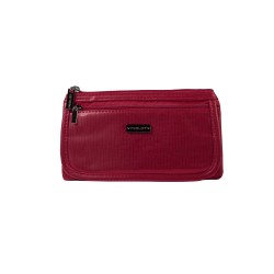 Cosmetic Bag Red & Gold (R23676C)
