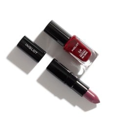 TEAM UP WITH Lipstick Matte & O2M Breathable Nail Enamel Makeup Set