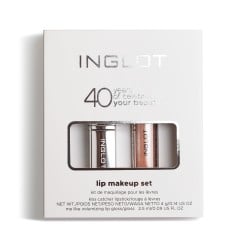 INGLOT 40 YEARS OF CELEBRATING YOUR BEAUTY Lip Makeup Set
