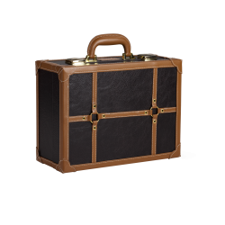 Mini Makeup Suitcase Brown (KC-007M)