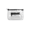 Transparent Cosmetic Bag Black (M)