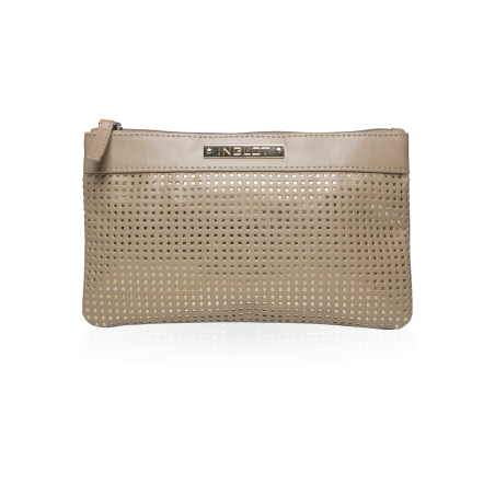 Cosmetic Bag Beige & Gold icon