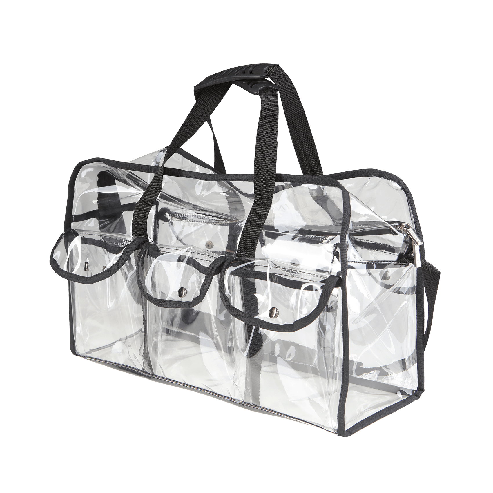 Transpa Makeup Bag With Pockets