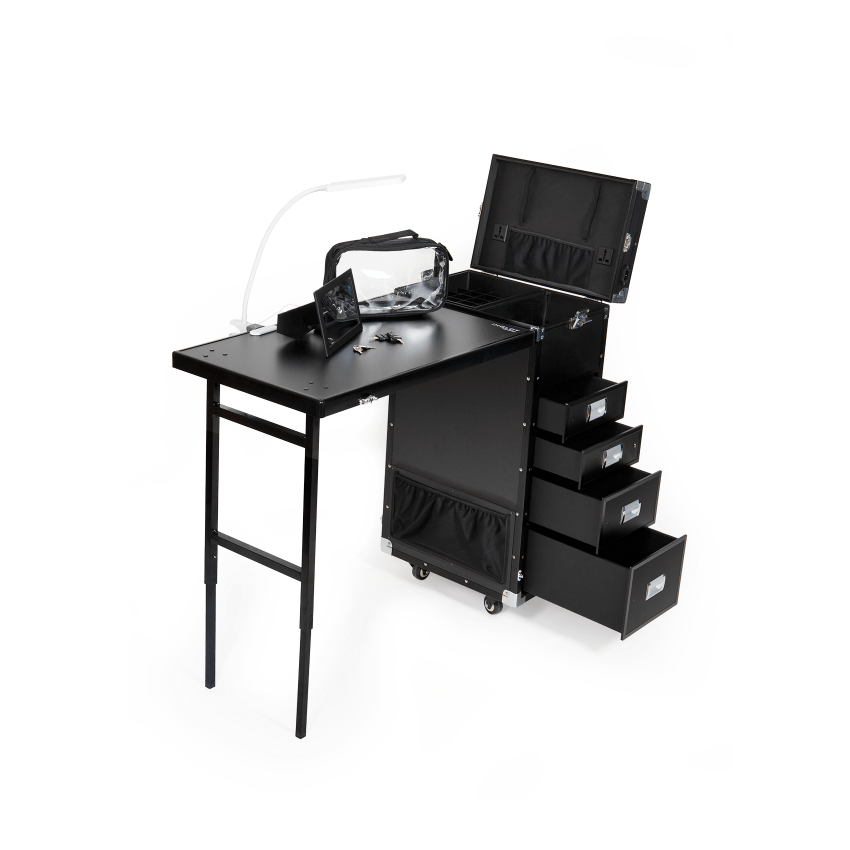 Portable Nail Art Station Black Kc 493 Portable Nail Art Station Black Kc 493 Jpg