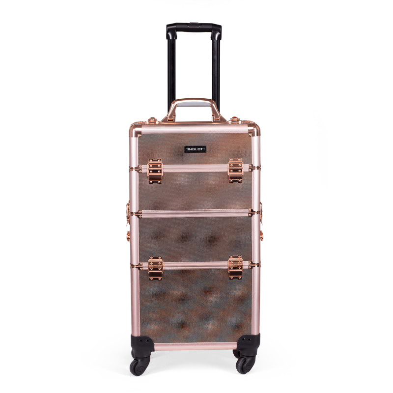 makeup suitcase with wheels