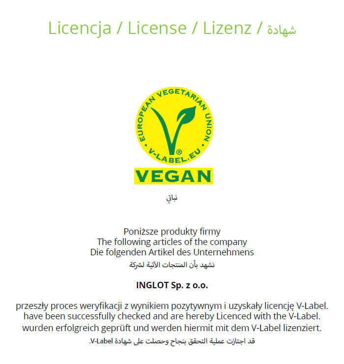 V-Label Certification