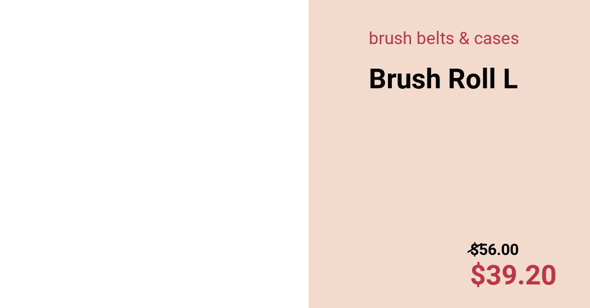 Brush Roll L