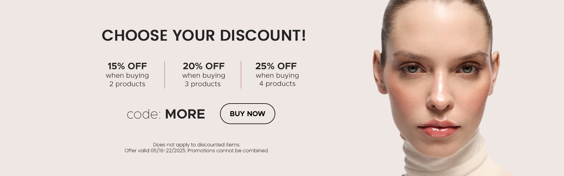 Choose your discount!