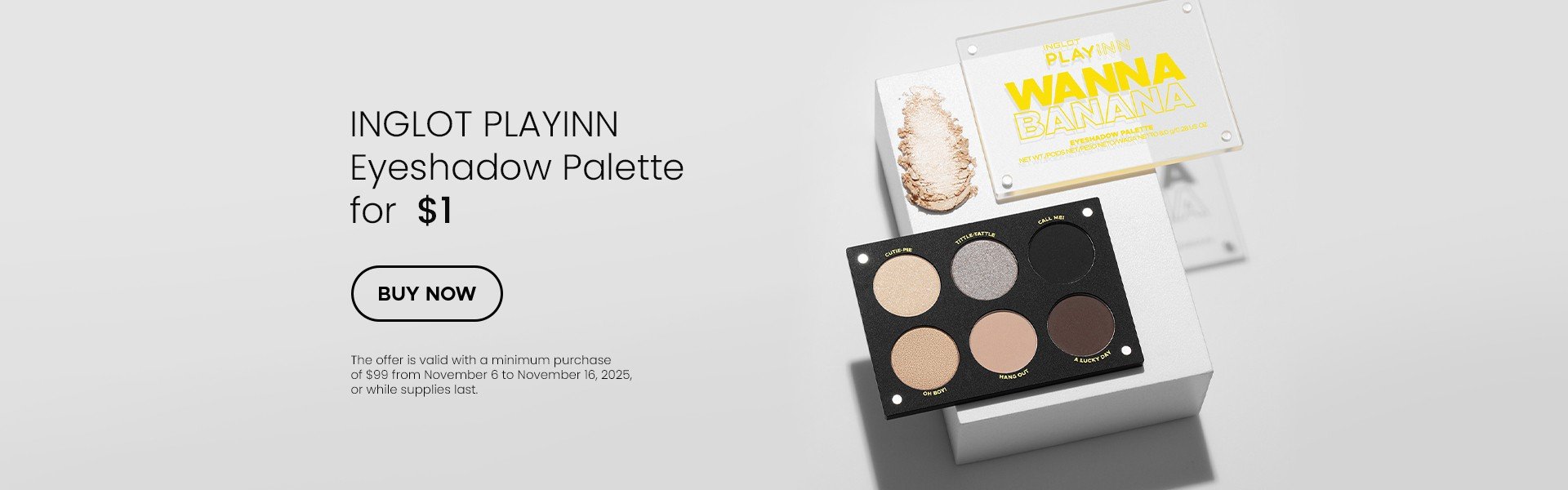 Eyeshadow Palettes for 1 USD