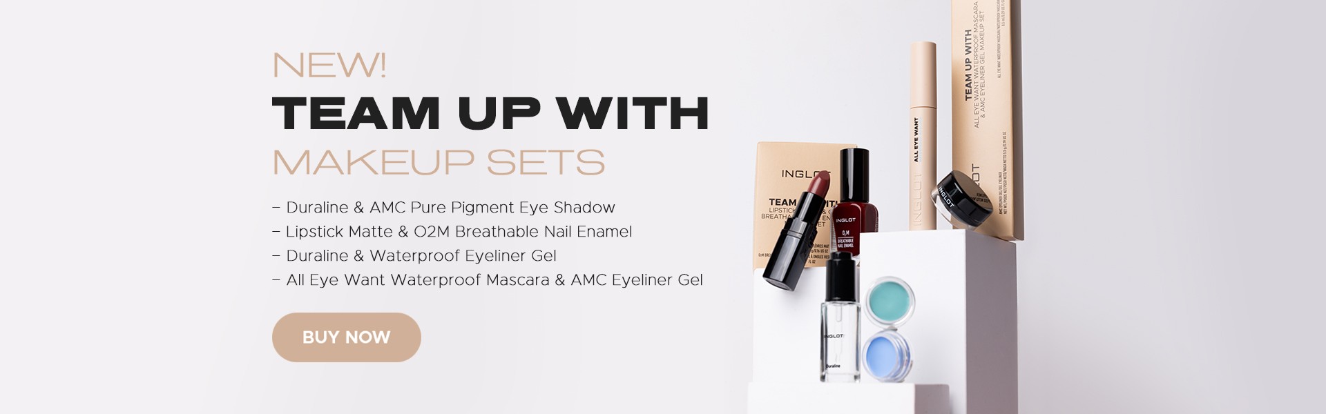 TEAM UP WITH MAKEUP SETS